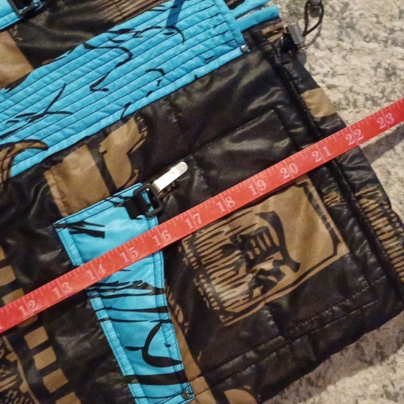 Jamie Sadock Art deco Anine Puffer Vest M Rare - Picture 12 of 13